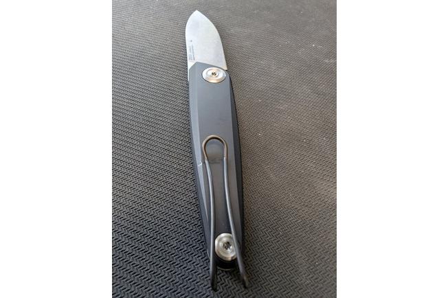 Image for ANV Z050, Z050-007BB, Sleipner, Dural Black Aluminium, pocket knife