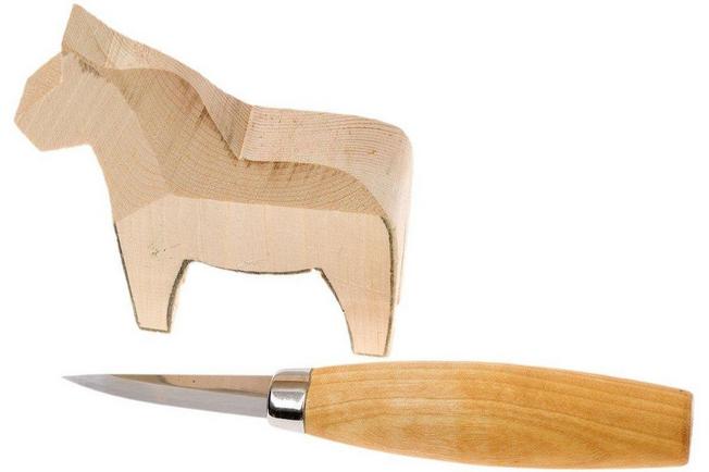 Afbeelding voor Mora Wood Carving Kit Dalahorse 120, houtsnijset