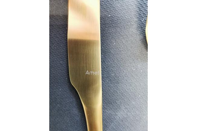 Bild für Amefa Austin 1410 Besteckset 24-teilig Mattgold