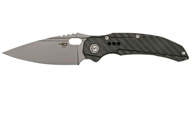 Bild für Bestech Exploit BT2005F Stonewashed, Titanium & Carbonfaser, Taschenmesser