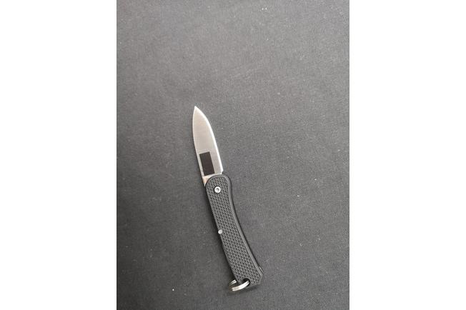 Image for Knafs Lander 6 KNAFS-00425 Satin 4034SS, Black FRN, keychain pocket knife