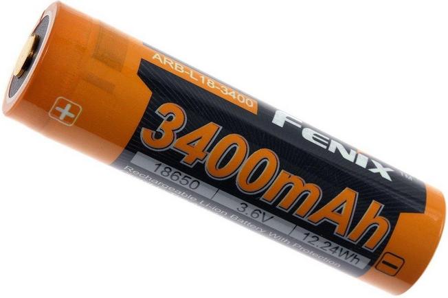 Image for Fenix FEARB-L2S 18650 battery, 3400 mAh