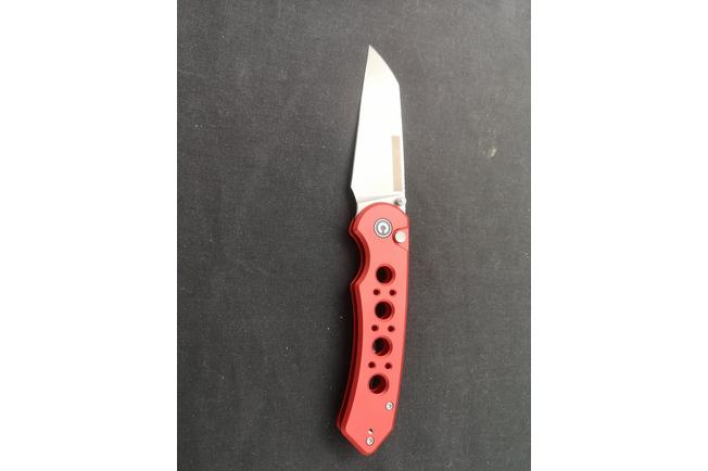 Bild für Civivi Pragma Prime C24067-2, Stonewashed 14C28N, Red Aluminum Taschenmesser