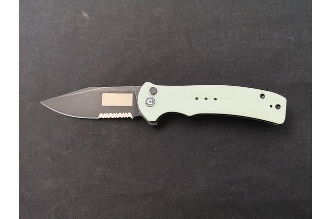 Afbeelding voor Civivi Cogent C20038E-3 Blackwashed Serrated Edge, Natural G10 zakmes