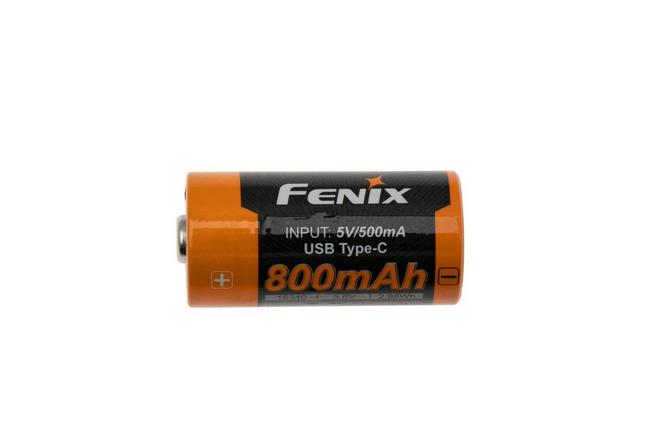 Afbeelding voor Fenix ARB-L16-800UP, 16340, High Discharge, oplaadbare accu, 800 mAh Li-Ion
