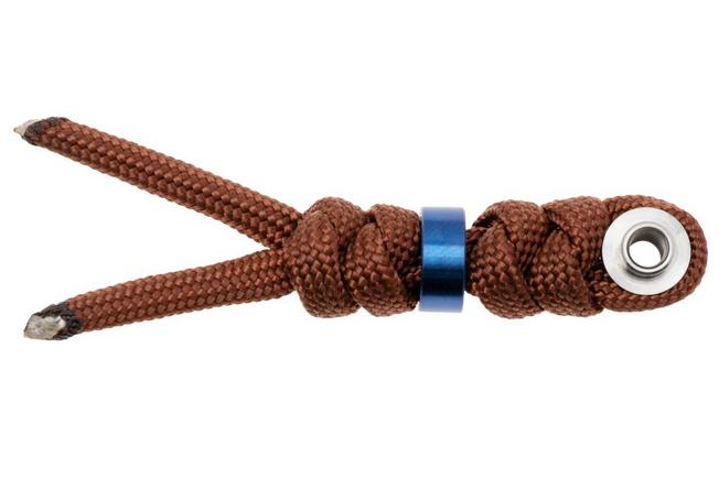 Afbeelding voor Chris Reeve Small Inkosi Lanyard with bead rust/blue SIN-7017