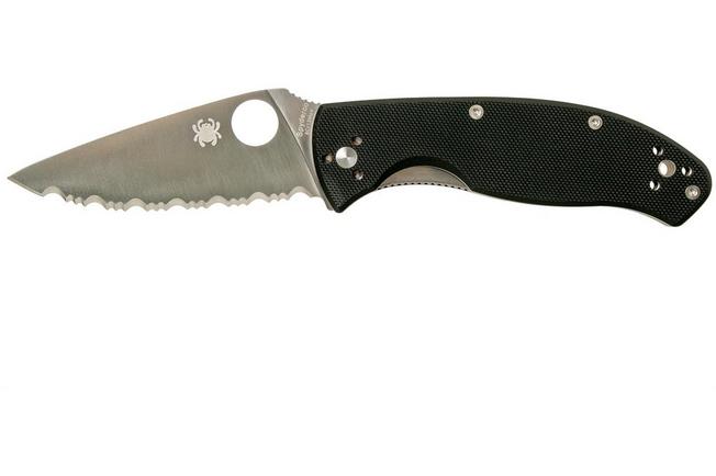 Bild für Spyderco Tenacious C122GS Taschenmesser mit Wellenschliff