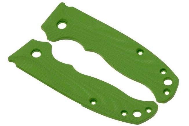 Image for Flytanium Demko AD20.5, FLY-0844LG Bandwidth Scales Lime Green G10, handle scales