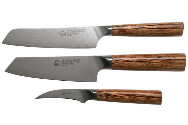 Image for PUMA IP Small Chef, Santoku,  Paring knife 821212, 3-piece knife set