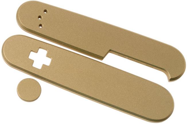 Image for Daily Customs 91.3 Plain, Brass P10012424 Victorinox scales