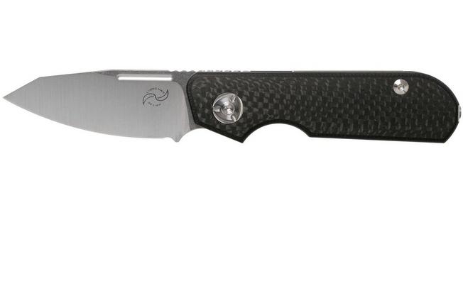 Image for Liong Mah Traveller Sheepfoot Carbon fibre pocket knife