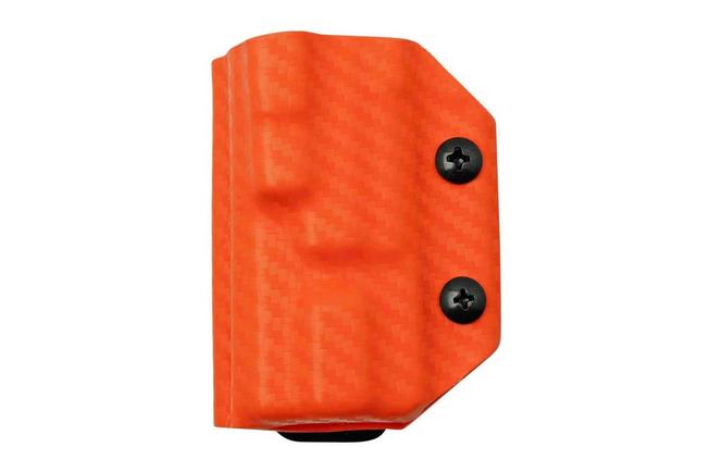 Image for Clip And Carry Kydex Sheath Leatherman Free P4, Carbon Fiber Orange LP4-CF-ORNG belt holster