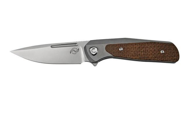 Bild für Liong Mah GSD v2 GSD2-BM Burlap Micarta Inlay Taschenmesser