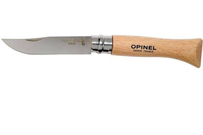 Bild für Opinel No. 06RV Taschenmesser, Edelstahl, Klingenlänge 7 cm