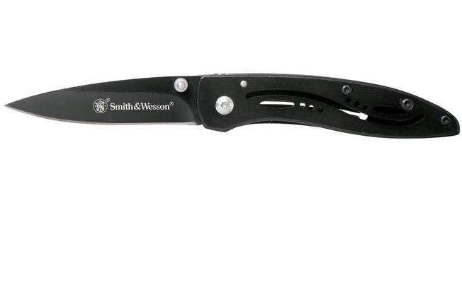 Image for Smith & Wesson 3” Framelock Folding Knife CKLPB pocket knife