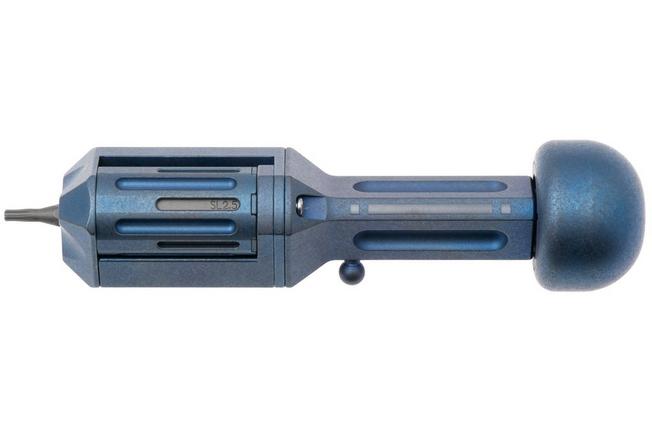 Imagen para StraightLine Revolve 2.0 Bit Driver, RV2-BLSW, Blue Anodized/Stonewashed, destornillador, diseño de Audacious Concept & Igor Bortolussi