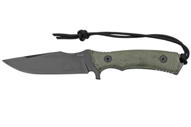 Imagen para ANV Knives M311, M311-064 Spelter NC Elmax, Black Micarta Handle, Black Kydex Sheath, cuchillo fijo