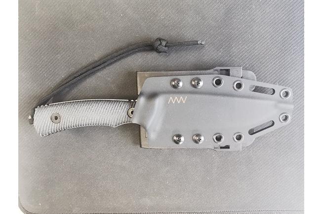 Imagen para ANV Knives M311, M311-064 Spelter NC Elmax, Black Micarta Handle, Black Kydex Sheath, cuchillo fijo