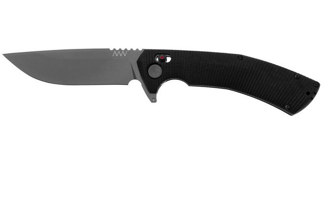 Imagen para ANV A400 A400-001 DLC Sleipner, Black G10, navaja