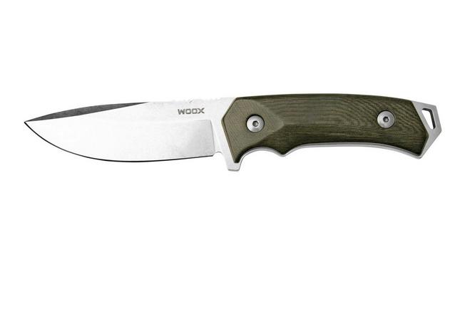 Afbeelding voor Woox Rock 62 BUKNF00107 Micarta Plain, vaststaand mes