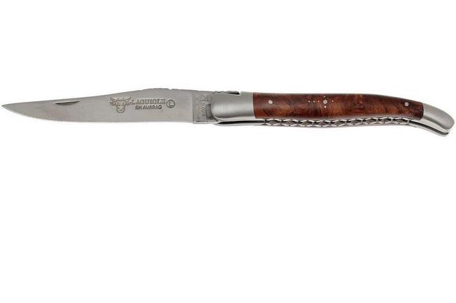 Afbeelding voor Laguiole en Aubrac 12cm Double Plates, palissander handgevijld, L0712LPI-FSB1