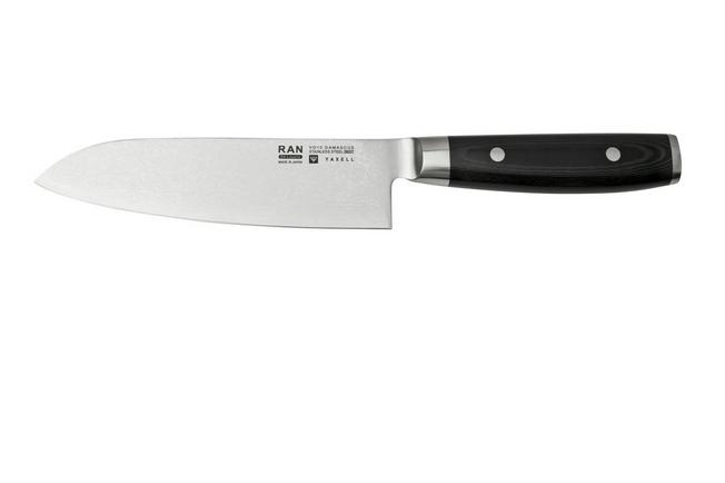 Bild für Yaxell Ran 36057, 2-teiliges Messerset Santoku 16,5 cm und Messerschleifer