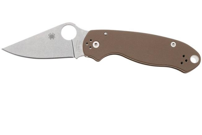 Bild für Spyderco Para 3 CPM15V C223GPBN15V Brown, Sprint Run 2024 Taschenmesser
