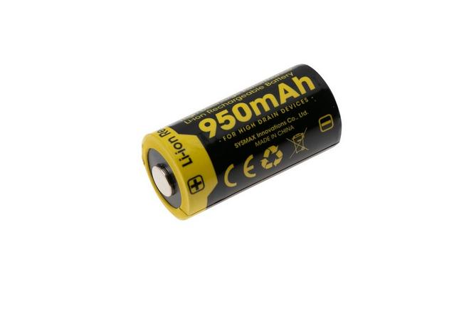 Imagen para Nitecore NL169, 16340 batería recargable de iones de litio, 950 mAh
