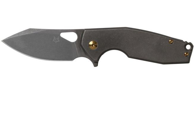 Image pour Fox Yaru FX-527TIPVD Stonewashed Black PVD Titanium couteau de poche, Jesper Voxnaes design