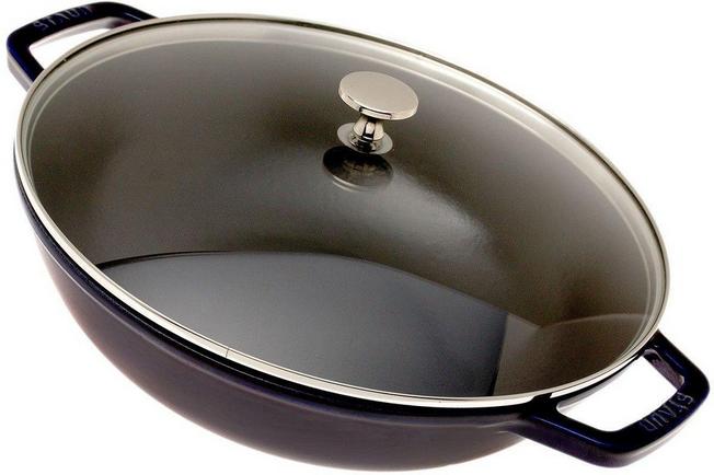 Image pour Poêle wok Staub, 30 cm, 4,4 L blue