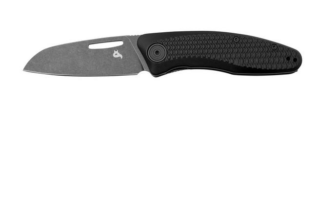 Obraz dla Nóż składany Black Fox Feresa BF-762BB Blackwashed D2 Black Aluminium
