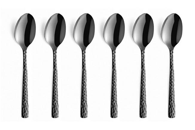 Image for Amefa Felicity 3319 coffee spoons, set of 6, black