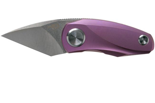 Image pour Bestech Tulip Frame Lock Purple BT1913C couteau de poche, Ostap Hel design