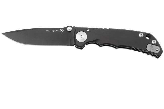 Imagen para Spartan Blades Harsey Folder, Black PVD, Silver hardware SF5BK-SHW Navaja