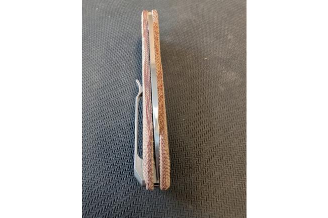 Bild für Real Steel Solis 7065NM, N690, Natural Micarta Knivesandtools Exclusive Taschenmesser, Poltergeist Design