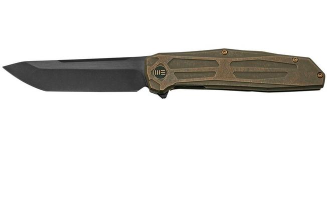 Afbeelding voor WE Knife Shadowfire WE22035-3 Bronze Titanium, Black Stonewashed, zakmes Rafal Brzeski design
