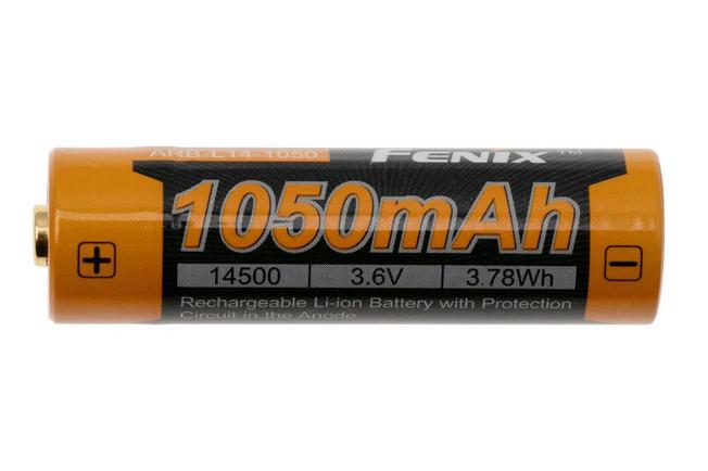 Image for Fenix ARB-L14-1050 14500 Li-ion battery, 1050 mAh