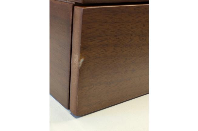 Bild für Holme & Hadfield Watch Deck Pro LP-Y09T-8KUM Walnut, Uhrenvitrine für 4 Stück