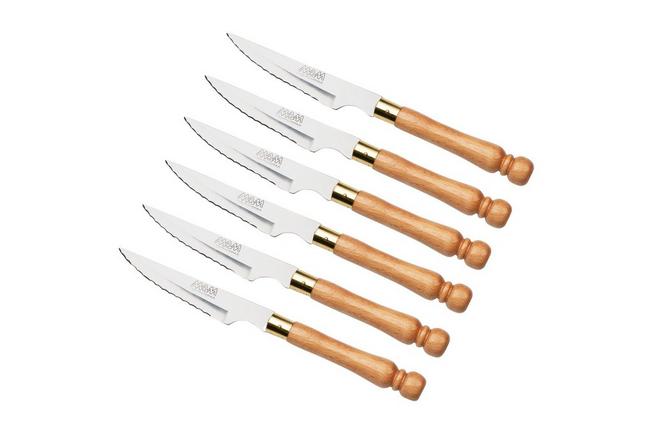 Image for MAM Table Knife 1110-K, 6-piece steak knife set