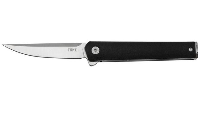 Image for CRKT CEO Compact Flipper Black 7095KX pocke knife, Richard Rogers design