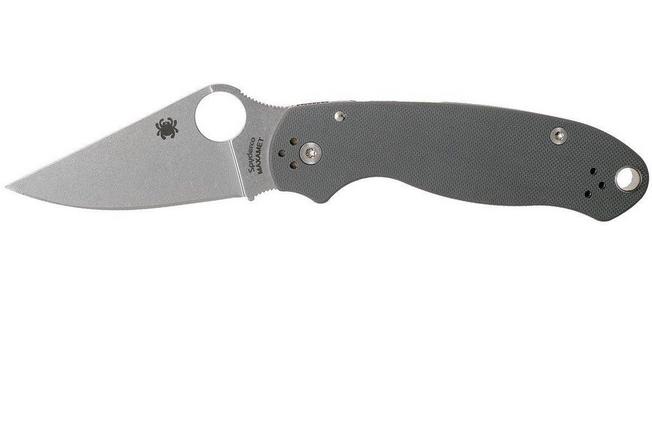Bild für Spyderco Para 3 Maxamet C223GPDGY Taschenmesser, grau