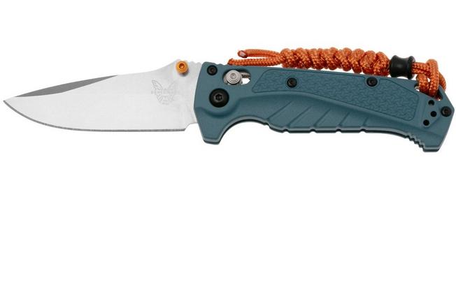 Obraz dla Nóż składany Benchmade Mini Adira 18065 CPM MagnaCut, Depth Blue Grivory