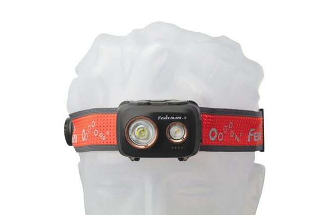 Image for Fenix HL32R-T Black rechargeable head torch, 800 lumens