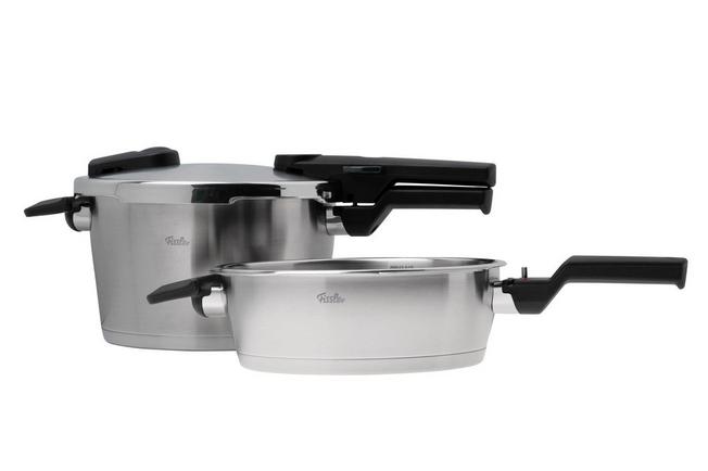 Image pour Fissler Vitaquick Premium 602-410-11-000-0, Set autocuiseurs 2 pièces, 22 cm, 2,5 et 4,5 litres