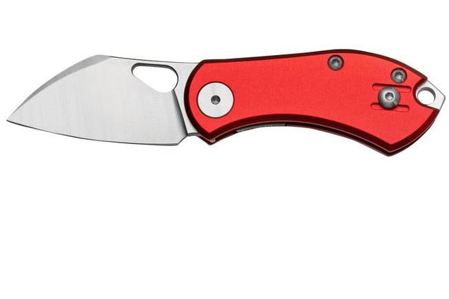 Image for GiantMouse ACE Nibbler Red Aluminum, N690 pocket knife, Ansø and Voxnaes design