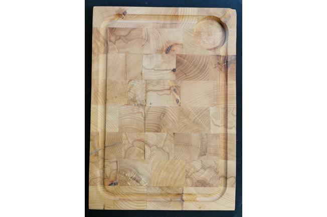 Bild für Skottsberg Wood Works 535617 Buchenholz, Schneidebrett mit Saftrille 35 x 25 cm