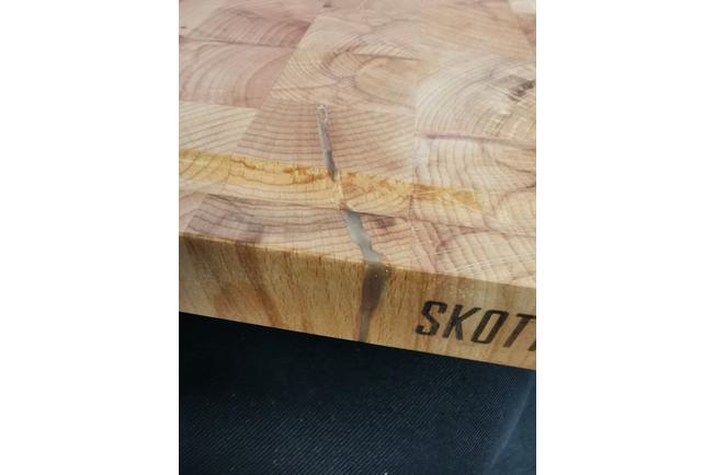 Bild für Skottsberg Wood Works 535617 Buchenholz, Schneidebrett mit Saftrille 35 x 25 cm