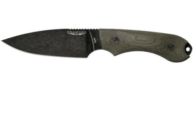 Bild für Bradford Guardian 4, 3D OD Green Micarta Guardian 4 M390, Full Flat Nimbus 4FH-102N