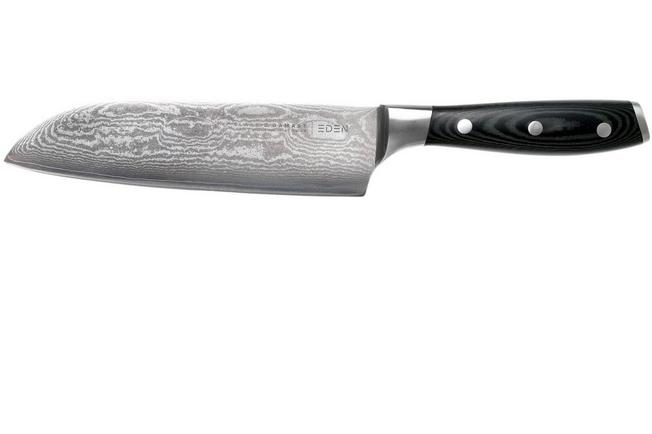 Bild für Eden Classic Damast Santoku 18 cm