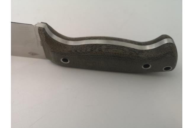 Bild für Fox Knives FX-140XL MI Green Canvas Micarta Knivesandtools Exclusive Feststehendes Messer, Markus Reichart Design